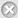 circled x icon
