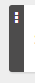 A dark vertical drag handle on the left edge of a form section